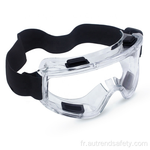 Lunettes de protection oculaires transparentes pour usage médical